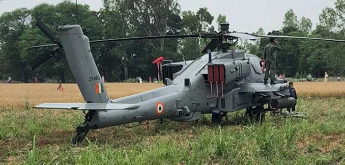 A Spate of Emergency Landings in 2025 Suggests IAF's Apache Fleet Struggling with India's Diverse Extreme-Heat Environment