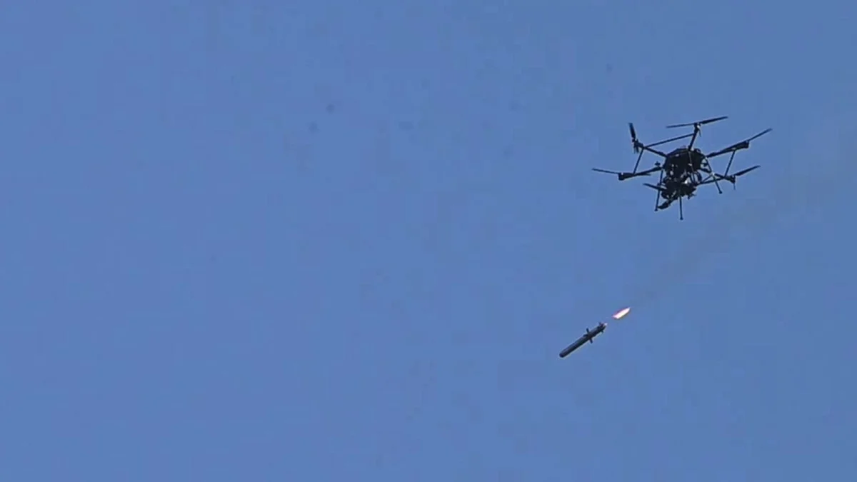 DRDO Successfully Concludes Development Trials of UAV-Launched Precision Guided Missile-V3 for Anti-Tank and Anti-Drone Ops