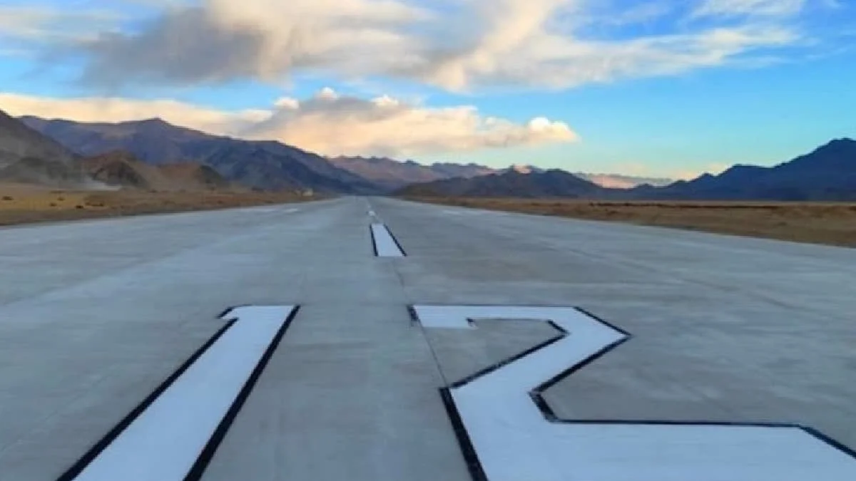 India Operationalises Strategic Nyoma Airbase Just 25 km from China Border-1.webp