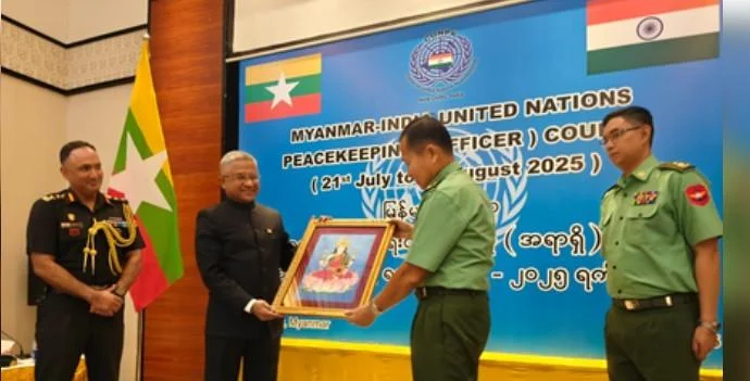 India To Equip 30 Myanmar Security Officers With Essential Peacekeeping Skills-1.webp