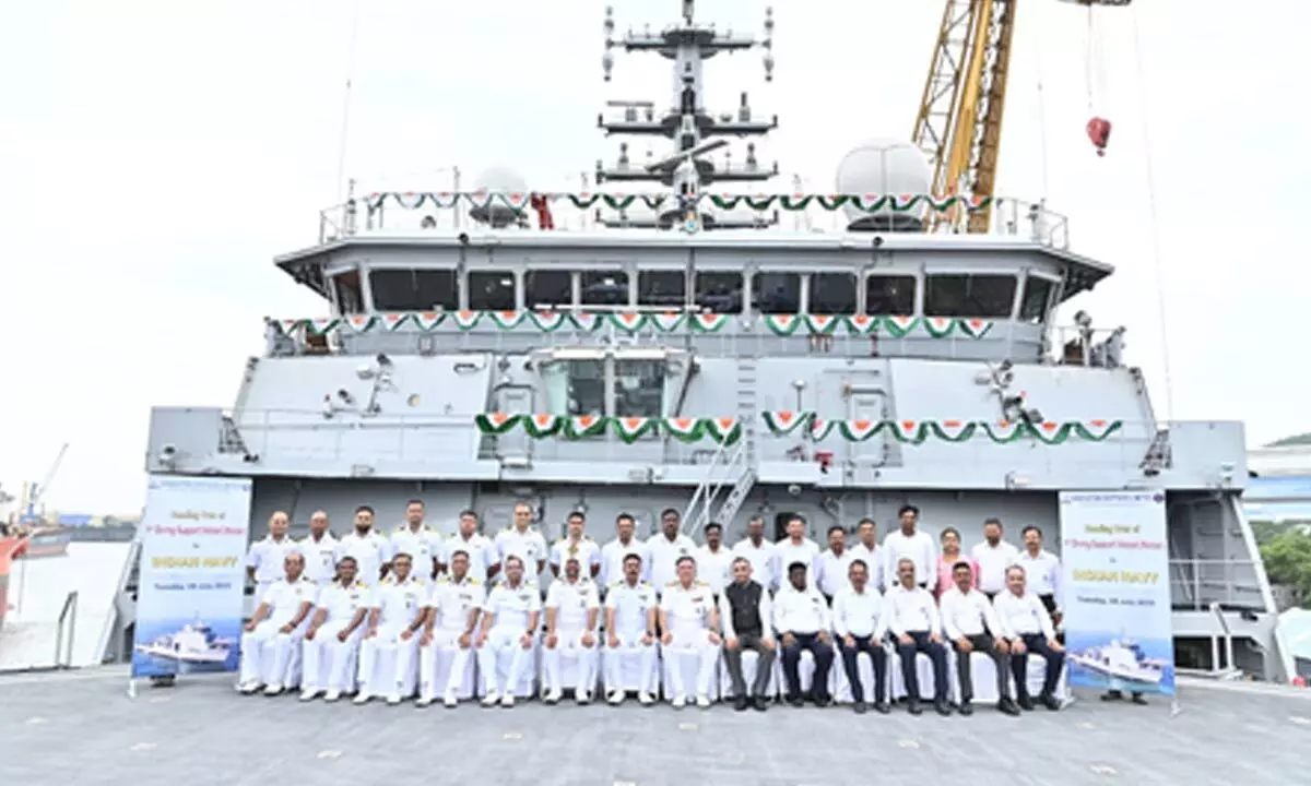 Indias first indigenous diving support vessel Nistar to be commissioned next week in presence...webp