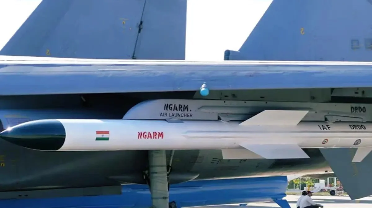After Astra Success, DRDO Explores Extending Rudram-1 Anti-Radiation Missile Range To 300 km via Dual-Pulse Tech