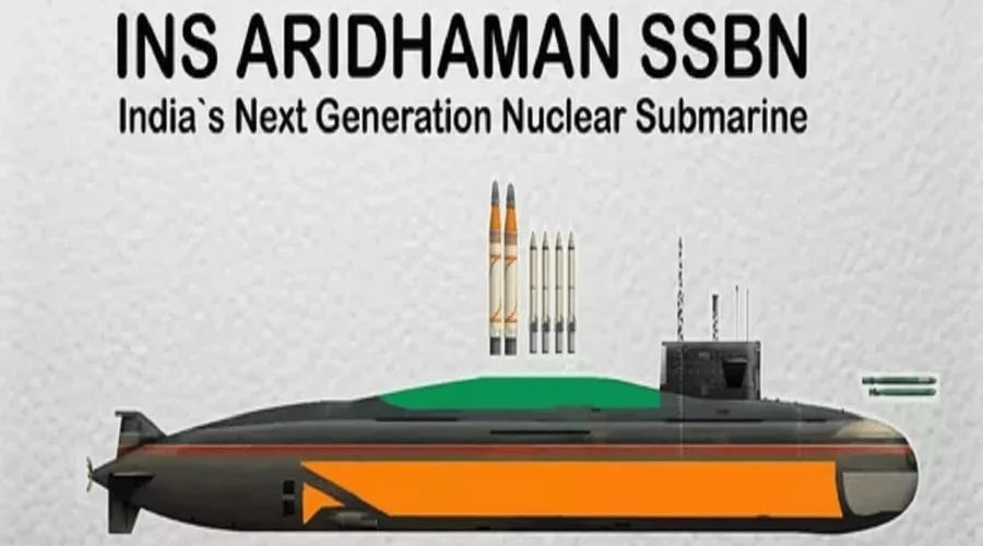 Indian Navy's Third Nuclear SSBN, INS Aridhaman, Enters Final Phase of Extensive Sea Trials, Formal Induction Expected by 2025 End