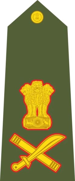 Rank of Lieutenant General in the Indian Army