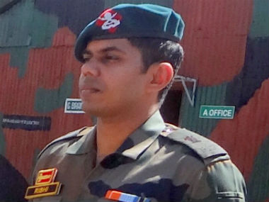 Major Rishi Nair Then
