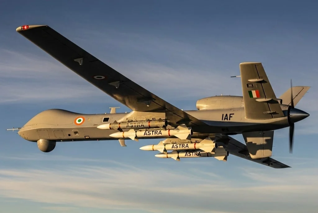ADE Plans Jet-Powered Stealth HALE UCAV Equipped with AWACS Directed Astra Air-to-Air Missiles to Secure India's Volatile Borders
