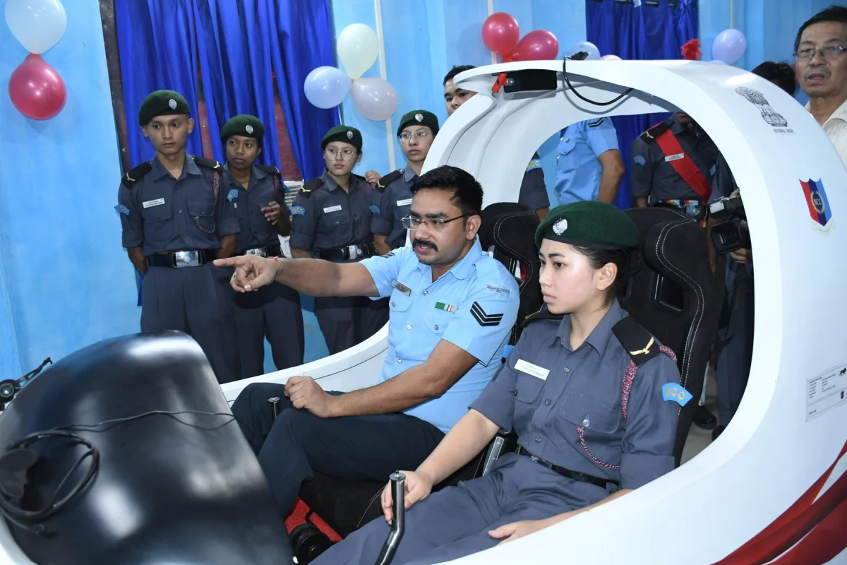 Manipur Air Squadron NCC inaugurates states first aircraft flight simulator-1.webp
