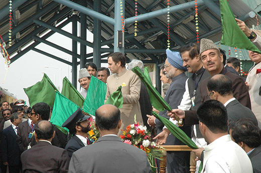 PM Manmohan Singh in Kashmir
