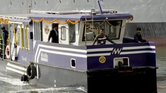 Mazagon Dock Makes Waves with Launch of Mumbais First Electric Boats-1.webp