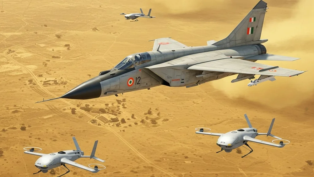 HAL Explores Repurposing Retired Kiran MkII and MiG-27 as Optionally Manned Combat Aircraft for CATS Warrior Role