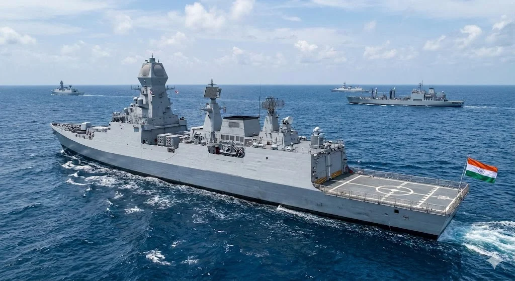 Indian Navy Seeks AoN for 11,000-Tonne P-18 Destroyers to Dominate Indian Ocean in 2040s