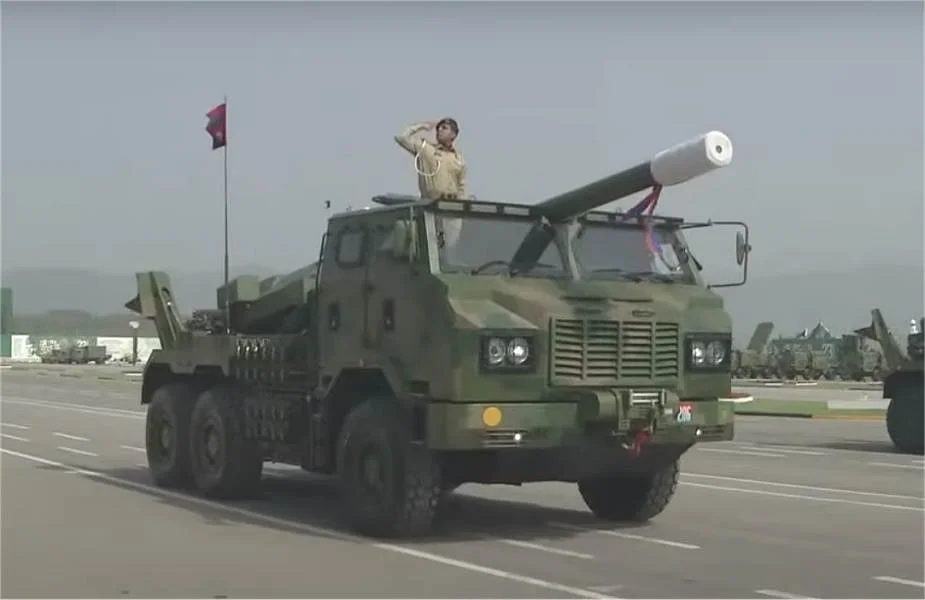 Pakistan Stations 250 Advanced Chinese SH-15 Artillery Systems Near Indian Border