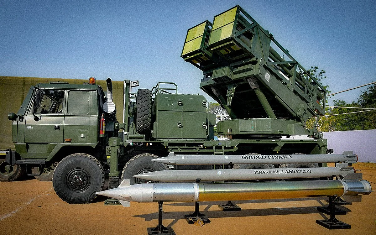 DRDO Unveils Pinaka III Rocket Launcher with 300mm Rocket and 120km Range, Promises to Extend Indian Army's Artillery Reach Significantly