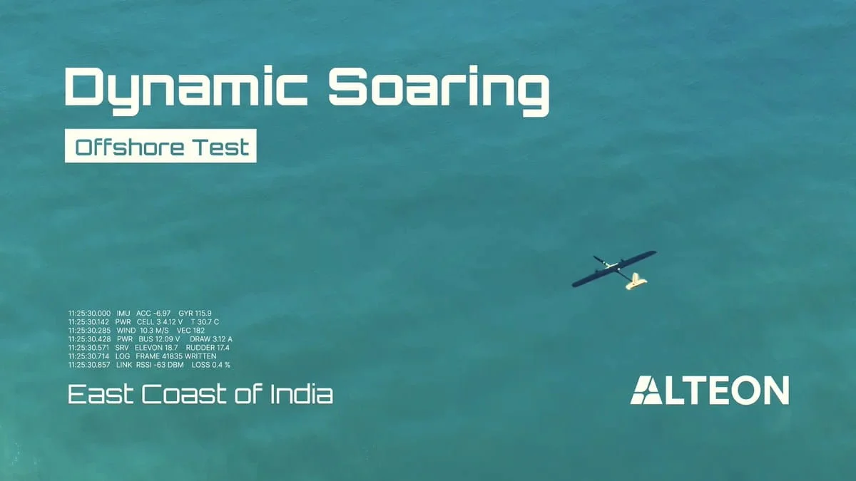 Alteon Tests Ocean-Skimming Autonomous Aircraft to Enable Year-Long Maritime Surveillance, Raises ₹24 Cr Pre-Seed Funding