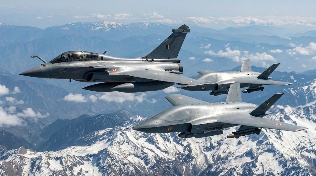 IAF Plans to Integrate Indigenous CATS Warrior with Rafale F4 via Open API Access for Enhanced Manned-Unmanned Teaming