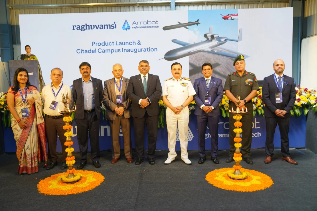 Raghu Vamsi launches new facility unveils six UAV defence products-1.webp