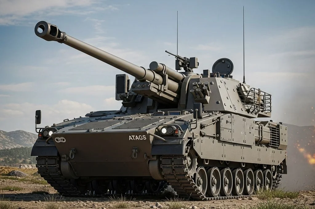 Kalyani Explores to Develop New Self-Propelled Tracked Version of 155mm/52-Caliber ATAGS for Indian Army's Future Defence Needs