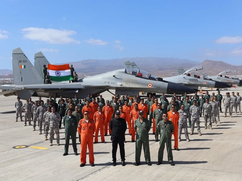 Spanish Air Force chief interacts with IAF contingent recalls fond memories of India visit-1.webp