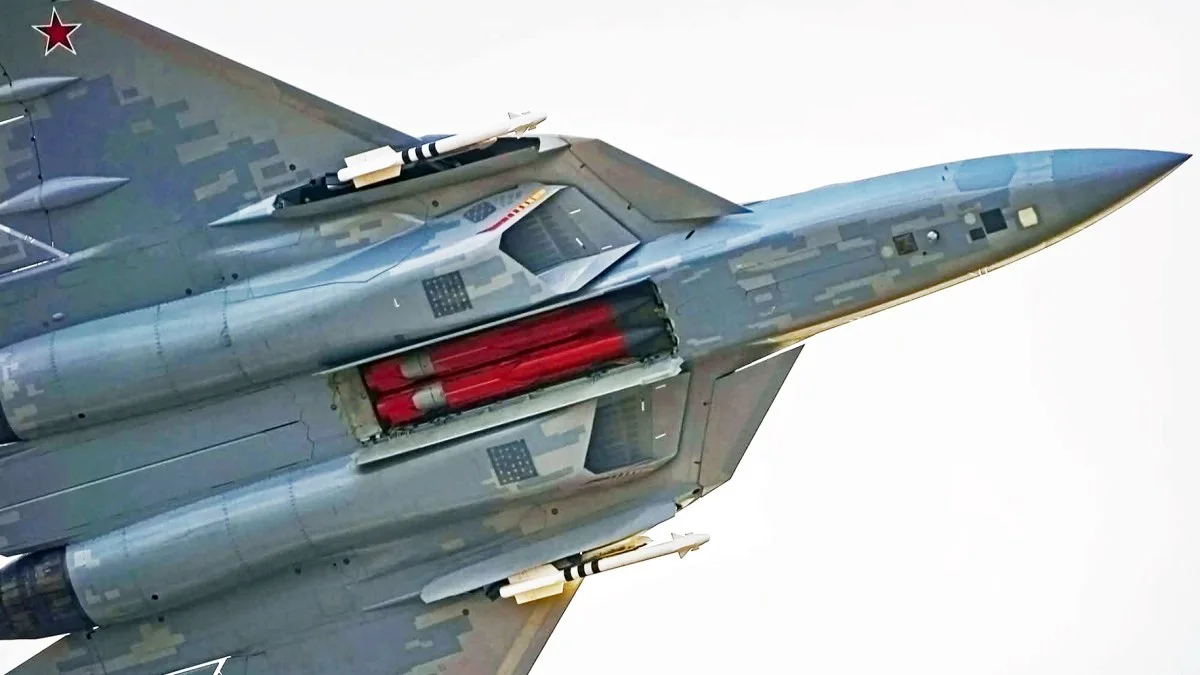 After Loaded Weapons Bays Reveal, Could Su-57 Become India's Go-To SEAD Fighter to Counter to China’s S-400 and HQ-9 Air Defences?