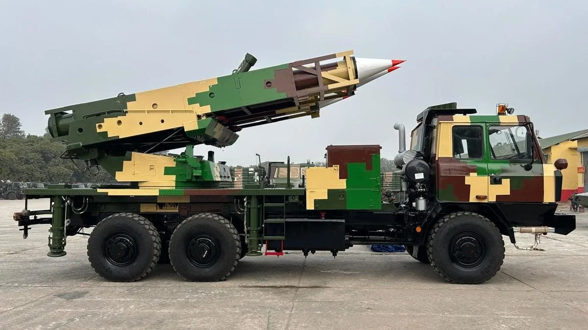 NIBE Aims for Total Indigenization of 300km Range Suryastra Rocket System Amid Indian Army Emergency Procurement