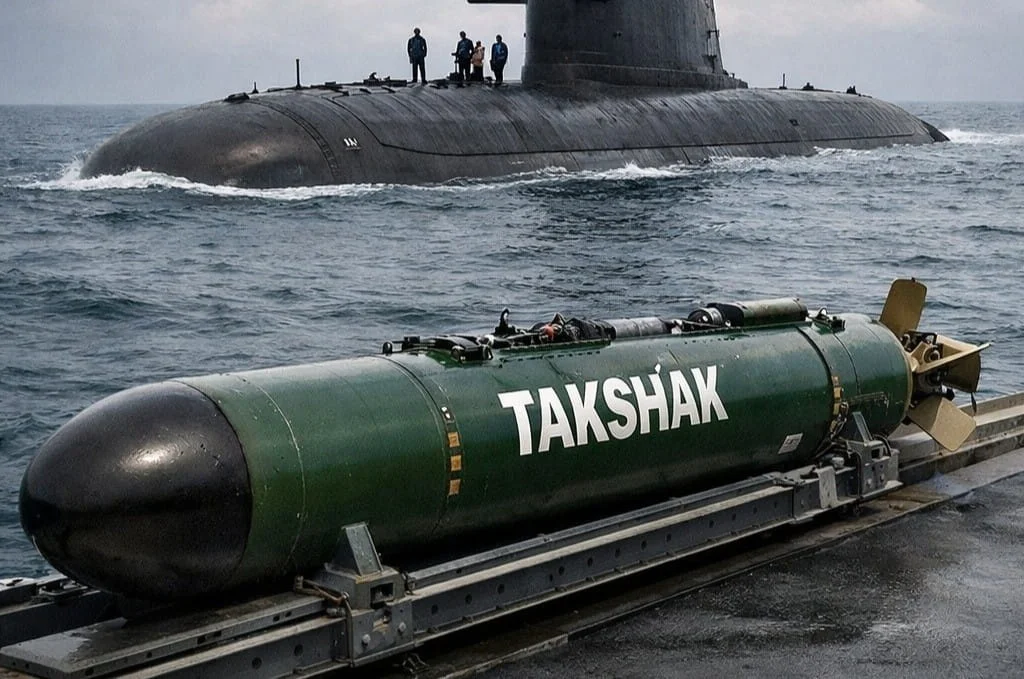 Indigenous Takshak Torpedo to Begin Dynamic Sea Trials on Kalvari-Class Submarines in late 2026, Live Warhead Test Set for 2027