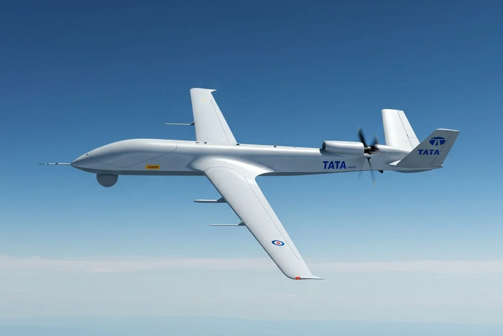 Tata Advanced Systems Seeks MoD Approval for High-Altitude Long-Endurance UAV Development, Potentially Challenging DRDO Dominance