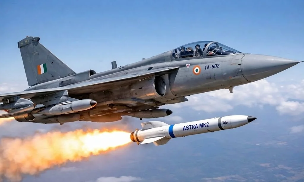 DRDO Sets Stage for Testing Upgraded 200 km Range Astra Mk2 Missile with New Dual-Pulse Motor in Early 2026