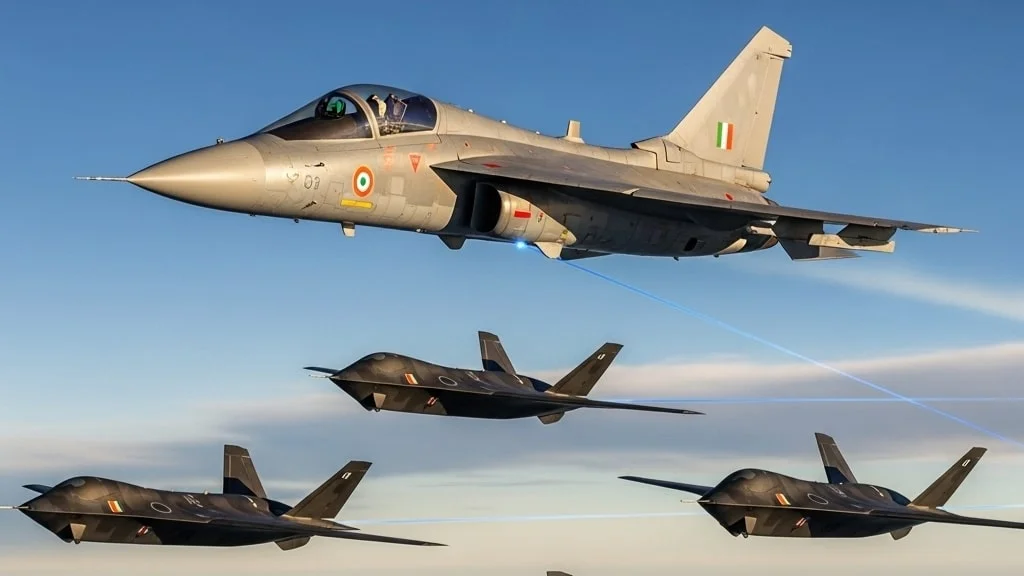 India to Rollout Ghatak Stealth UCAV in 2026 alongside Tejas Mk2, Promising Manned-Unmanned Teaming Combo for IAF