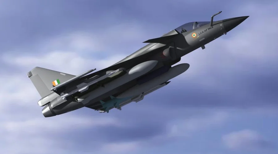 Tejas Mk2 On Track for Q1 2026 Maiden Flight, Confirms DRDO Chief as Aircraft Assembly and Ground Testing Progressing Smoothly