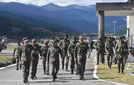 Top Army officer visits forward areas of Arunachal Pradesh ahead of triservices exercise-1.webp