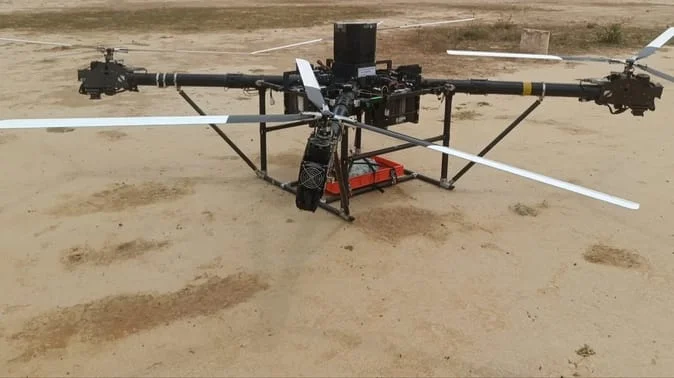 BEL Unveils Vahaan-50 Logistics UAV Designed to Overcome High-Altitude Resupply Challenges in Border Mountain Sectors