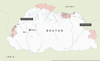 China Erodes Bhutan's Territory: Satellite Imagery Shows 2% Land Loss and 22 New Villages in Eight Years