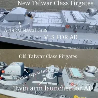 Indian Navy's Talwar-Class Frigates Receive Major Overhaul with Upgraded A-192M Gun and VLS for Shtil-1 Air Defence