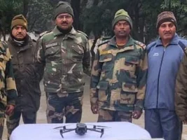 BSF Recovers Multiple Drones and Heroin in Amritsar and Tarn Taran Districts