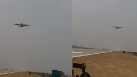 IAF demonstrates Rafale, Jaguar, Mirage flypast and landing on Ganga Expressway airstrip