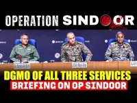 Op SINDOOR: Media Briefing by Director General Military Operations of All Three Services - Indian Army, Indian Navy and Indian Air Force