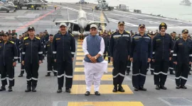 OpSindoor is India’s frontal assault against terrorism; If Pakistan resorts to anything evil, it will face Indian Navy’s firepower: Defence Minister