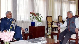 Arunachal Guv, Eastern Air Command chief discuss on security, development issues