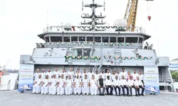 India’s first indigenous diving support vessel ‘Nistar’ to be commissioned next week in presence of Defence Minister Rajnath Singh