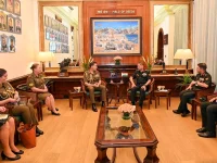General Upendra Dwivedi briefs Australian Army chief on Operation Sindoor
