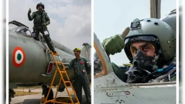 Air Force Chief’s Solo Sortie In Symbolic Farewell To Mig-21 Fighter Jets