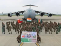 Indian Army arrives in US for 21st edition of 'Yudh Abhyas 2025'