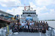 GRSE Adds Greater Punch To Navy’s Shallow Water Anti-Submarine Capability, Delivers Second ASW SWC With Indigenous Naval Surface Gun