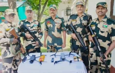 BSF foils a major narco-terrorism plot, seizing five Pakistani drones with heroin and a pistol