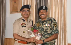 BSF SDG Aggarwal reviews Tripura border preparedness amid heightened vigil after Bangladesh regime change