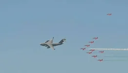 Guwahati skies roar as Rafale and Tejas jets stun crowds over Brahmaputra for IAF’s 93rd anniversary