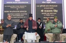 Defence Minister launches 125 BRO projects, vows to strengthen border infra