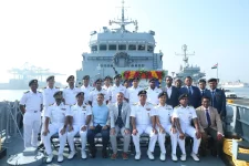 GRSE Delivers Third Anti-Submarine Warfare Shallow Water Craft Anjadip to Navy, Marking Fifth Delivery in 2025
