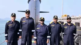 President Murmu undertakes dived sortie onboard Navy's indigenous submarine