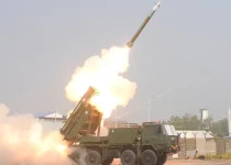 DRDO Successfully Conducts Maiden Flight Test of 120-km Range Pinaka Guided Rocket at Odisha Range